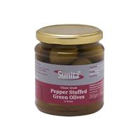 Sunita Pepper Stuffed Green Olives